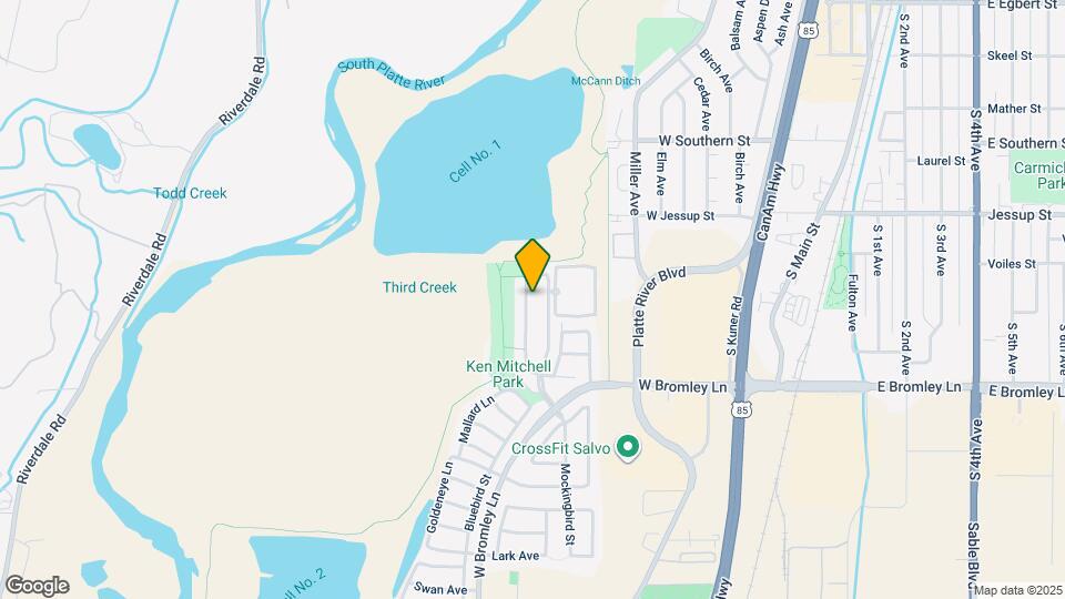 752 Mockingbird Ln Map and Location Details