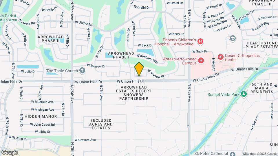 7029 W McRae Way, Unit 6008SD33 Map and Location Details