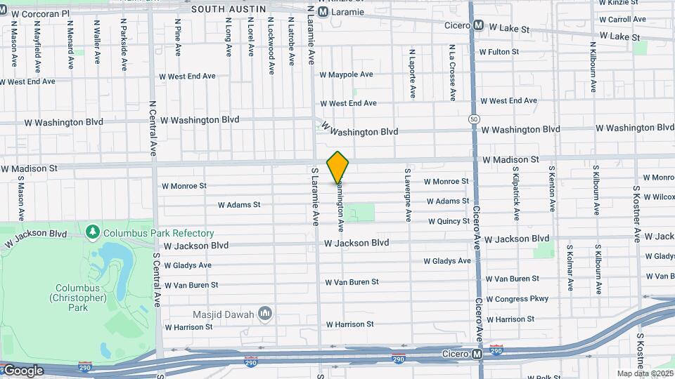 5101 W Monroe St Map and Location Details