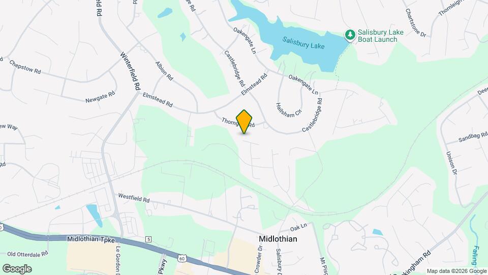 13706 Danbury Dr Map and Location Details