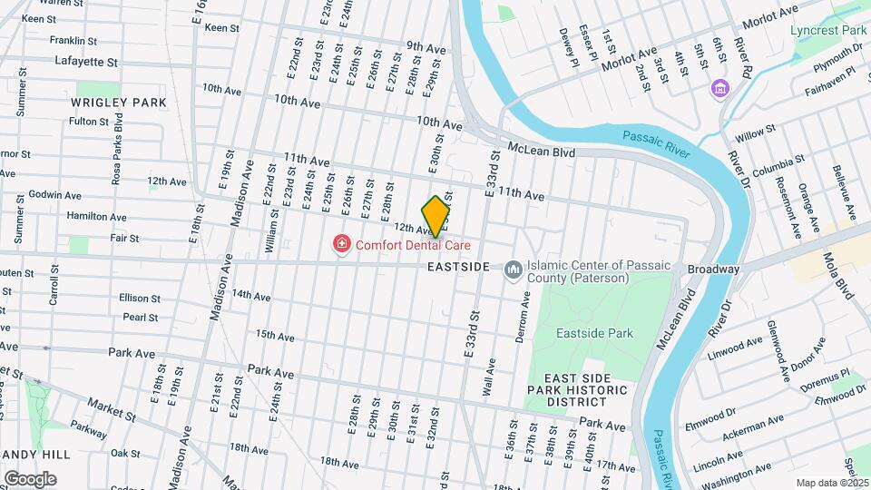 194 E 31st St Map and Location Details