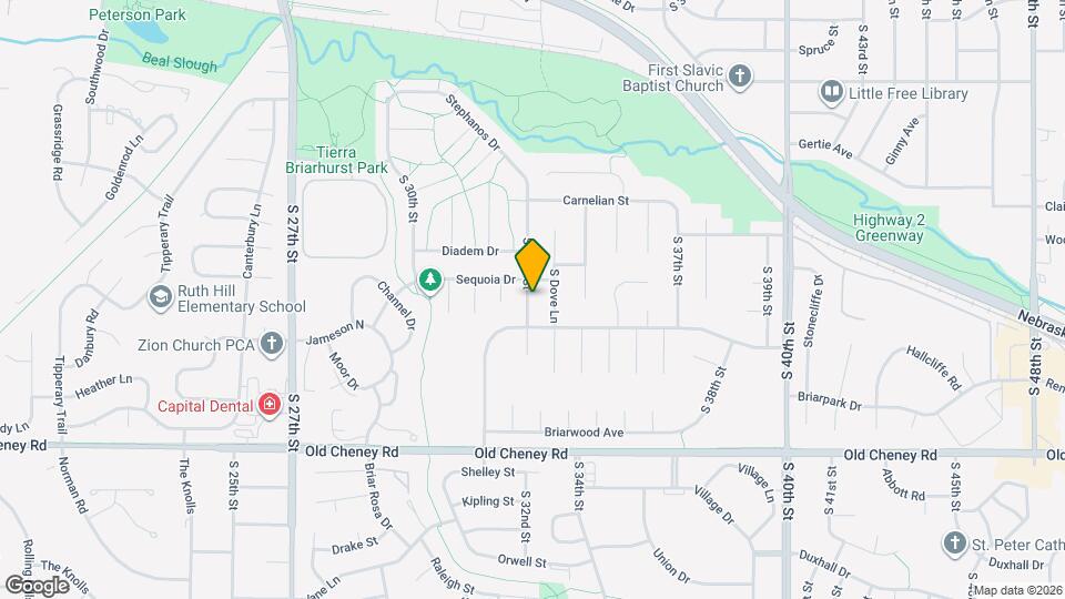 5416 S 32nd St Map and Location Details