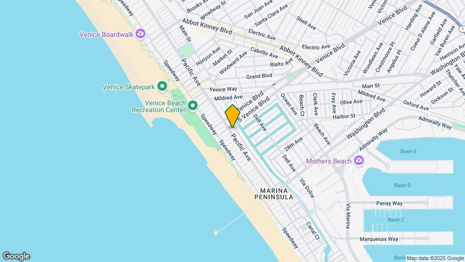 2210 Pacific Ave Map and Location Details