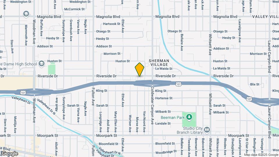 13220 Riverside Dr-Unit -FL2-ID463 Map and Location Details