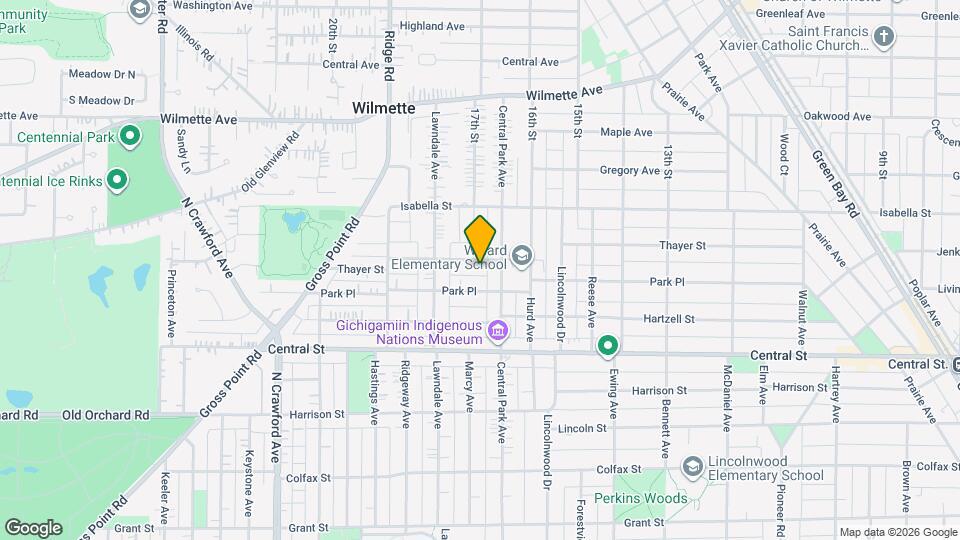 3016 Thayer St Map and Location Details