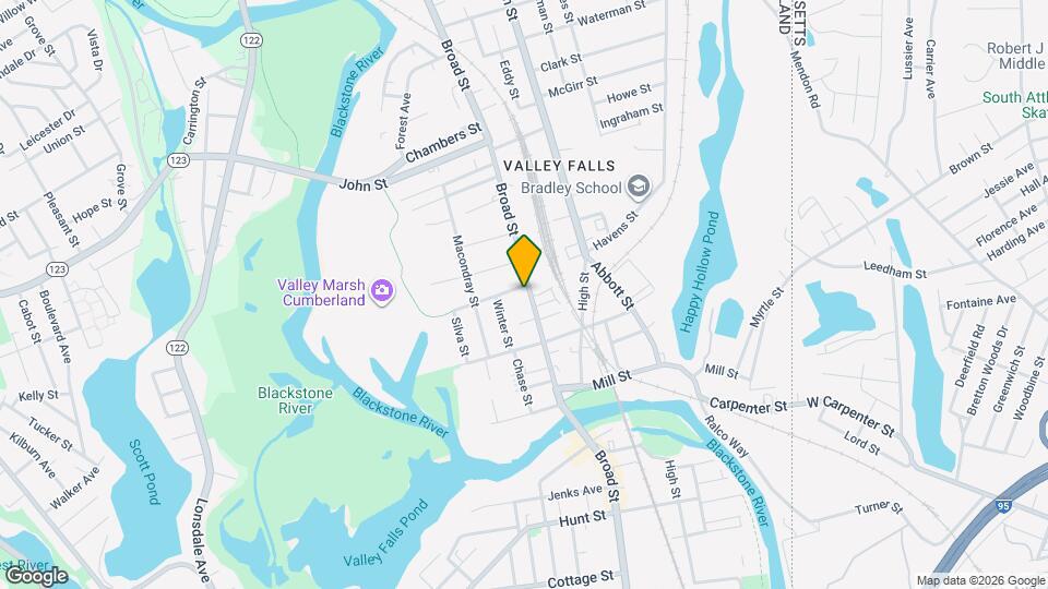 156 Broad St Map and Location Details