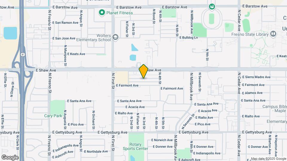 3350 E Sierra Madre Ave Map and Location Details