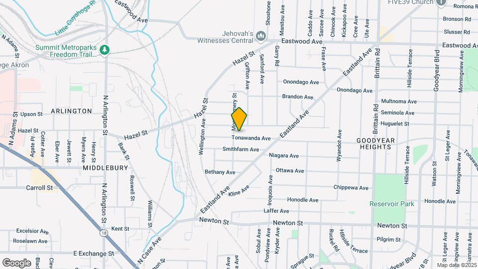 1121-1130 Tonawanda Ave Mapa y Detalles de la Ubicación