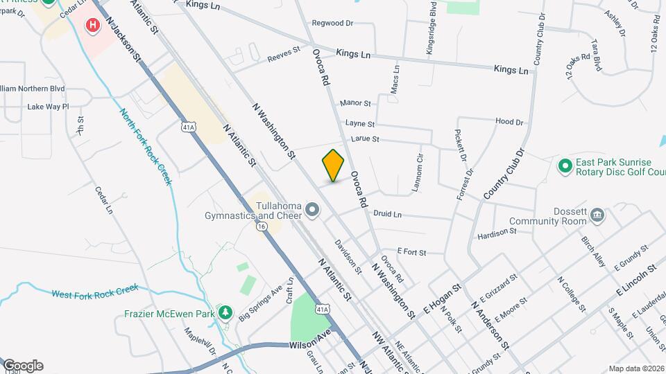 204 Tulsa Ave Map and Location Details