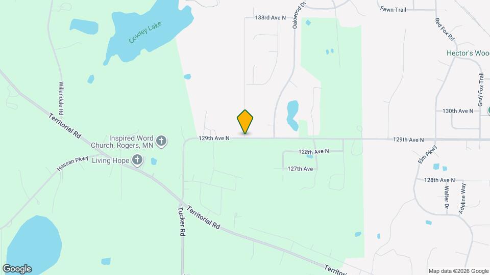 12700 Hawkins Dr Mapa y Detalles de la Ubicación