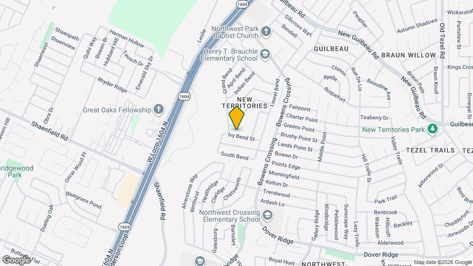 9631 Ivy Bend St Map and Location Details