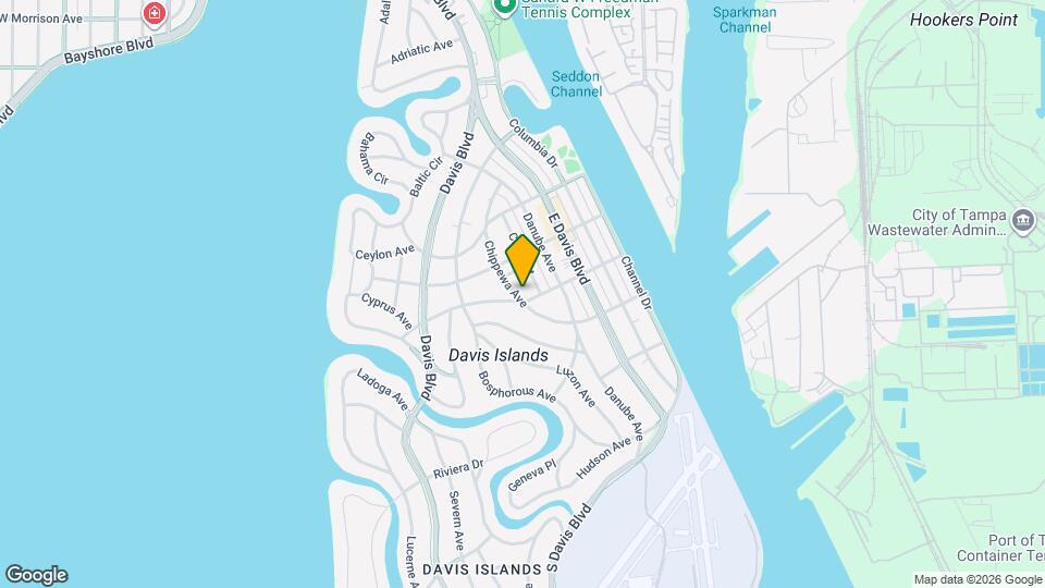 315 Chippewa Ave Map and Location Details