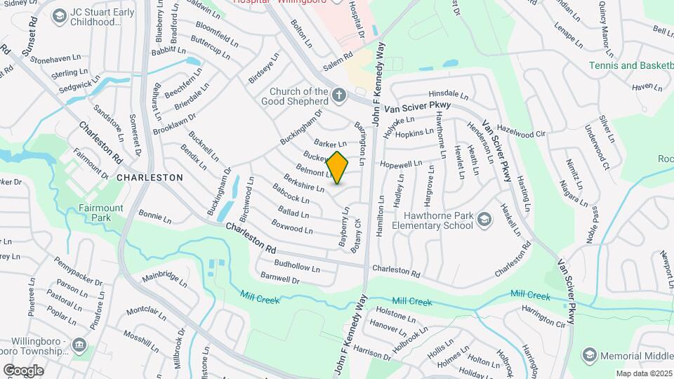 5 Burgess Ln Map and Location Details