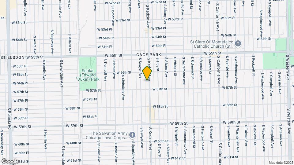 5636 S Kedzie Ave Map and Location Details
