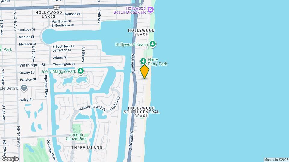 1501 S Surf Rd Map and Location Details