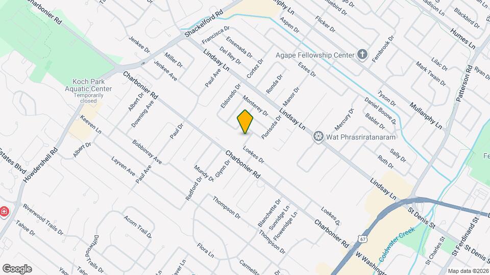 1060 Loekes Dr Map and Location Details