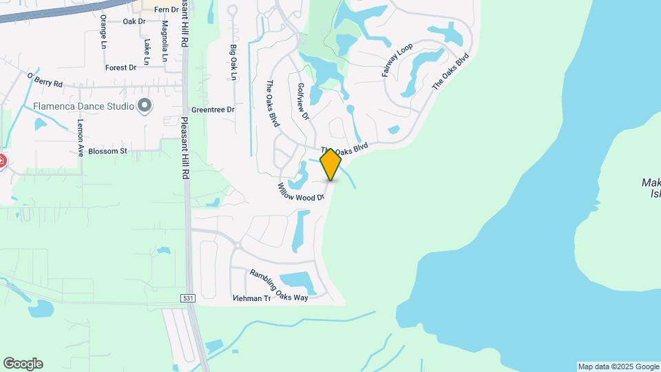 1976 Willow Wood Dr Map and Location Details
