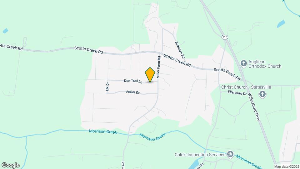 115 Doe Trail Ln Map and Location Details