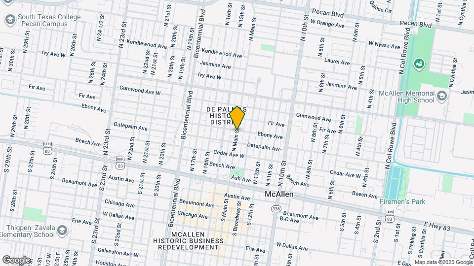 40 N 14th St Map and Location Details