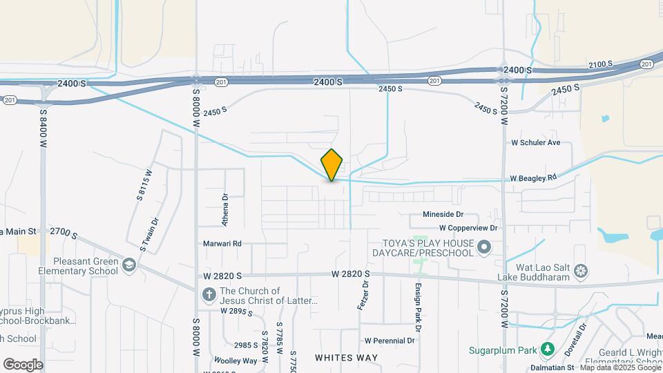 2608 S Freemont Rock Ln Map and Location Details