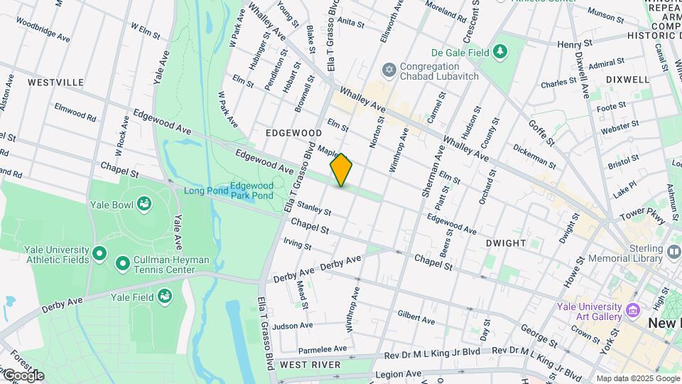 408 Edgewood Ave Map and Location Details