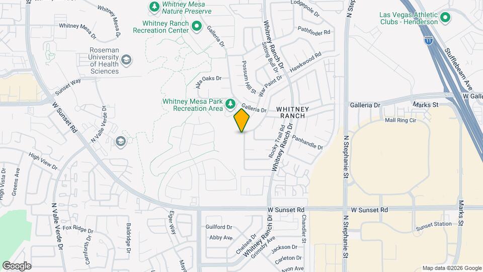 731 Rising Star Dr Map and Location Details