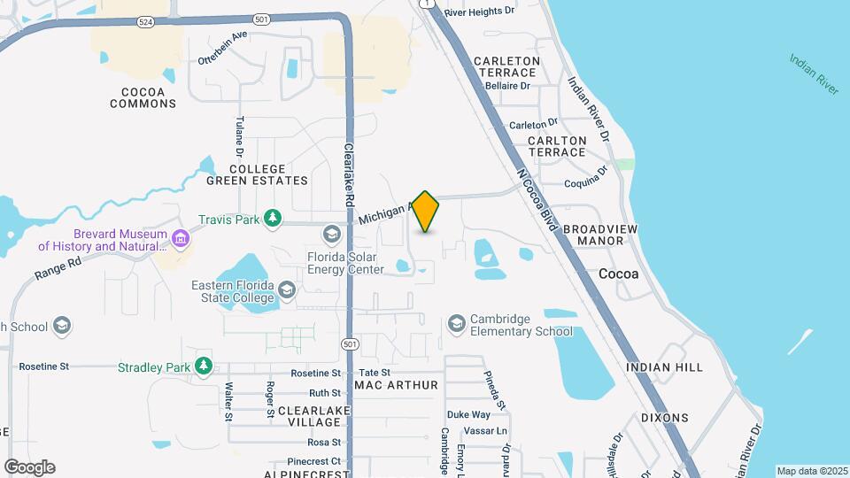 1712 University Ln Map and Location Details