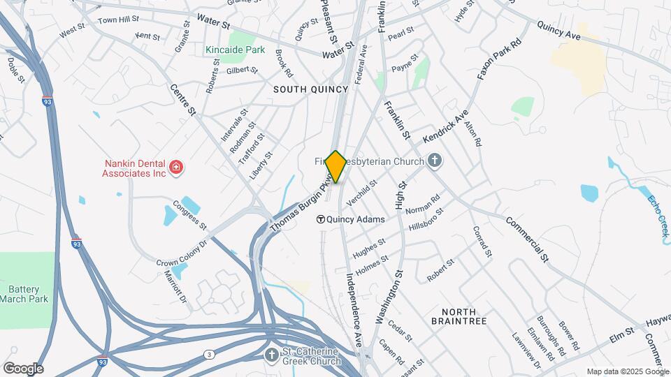 135 Independence Ave Map and Location Details