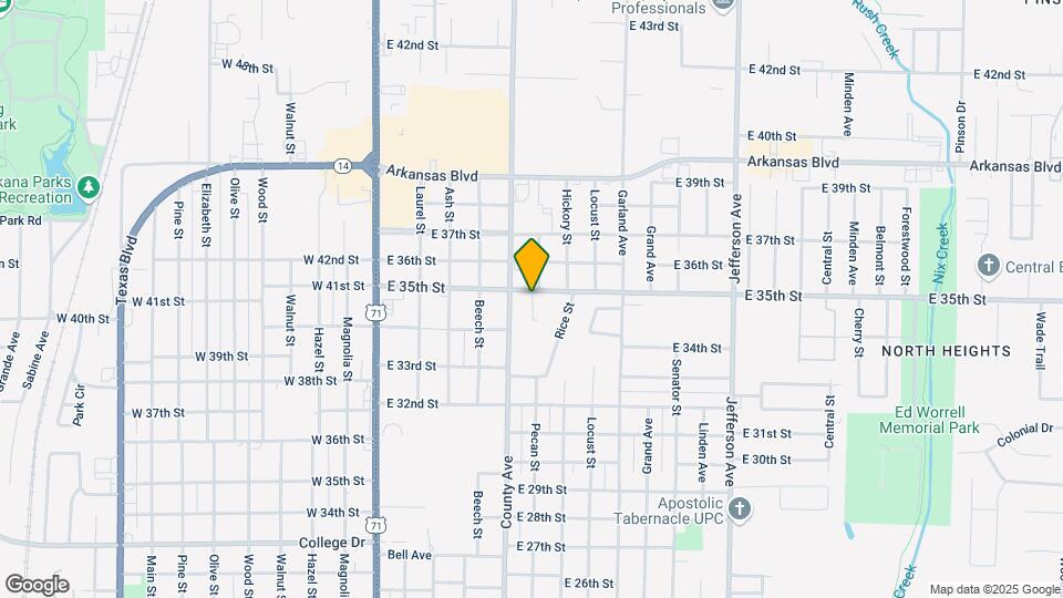 3429 Parish Cir Map and Location Details