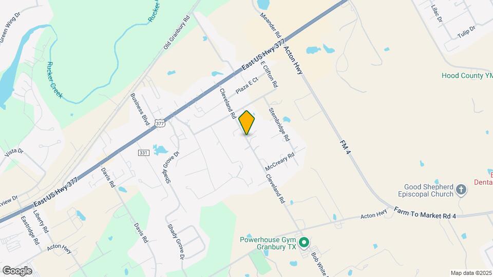 411 Cleveland Rd Map and Location Details