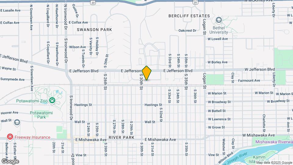 3014 Sunnymede Ave Mapa y Detalles de la Ubicación