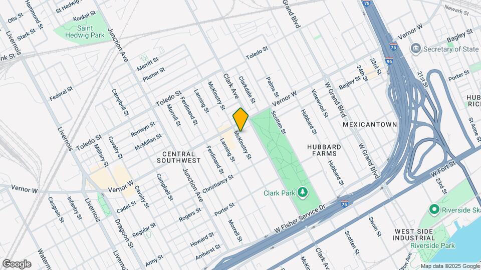 1646 McKinstry St Map and Location Details