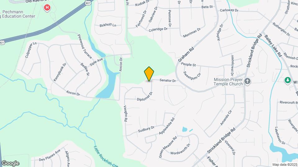 1502 Diplomat Dr Map and Location Details