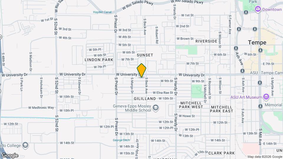 1212 W 9th St, Unit SI ID1558661P Map and Location Details