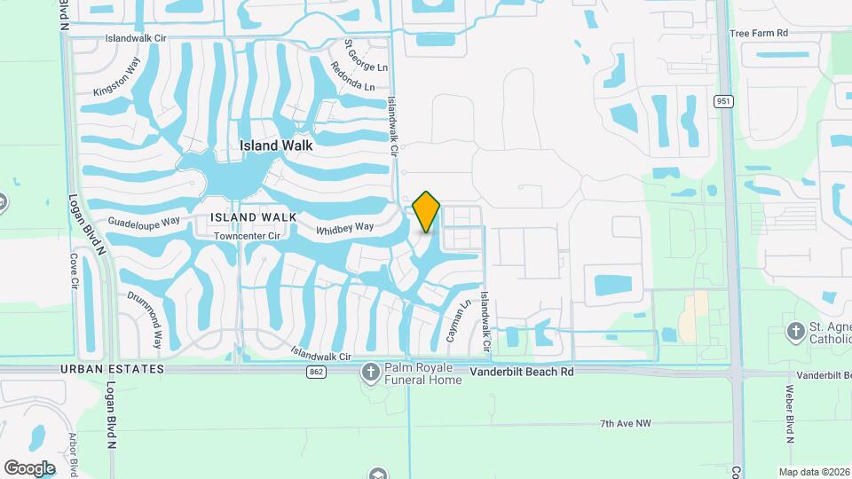 3634 Exuma Way Map and Location Details