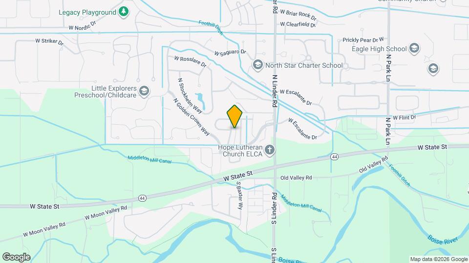 514 N Vandries Way Map and Location Details