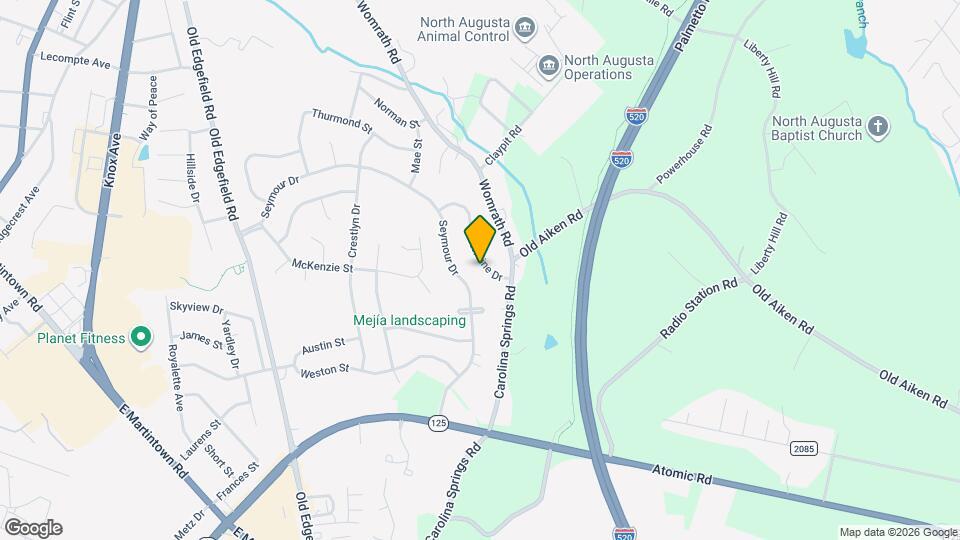 661 Lorraine Dr Mapa y Detalles de la Ubicación