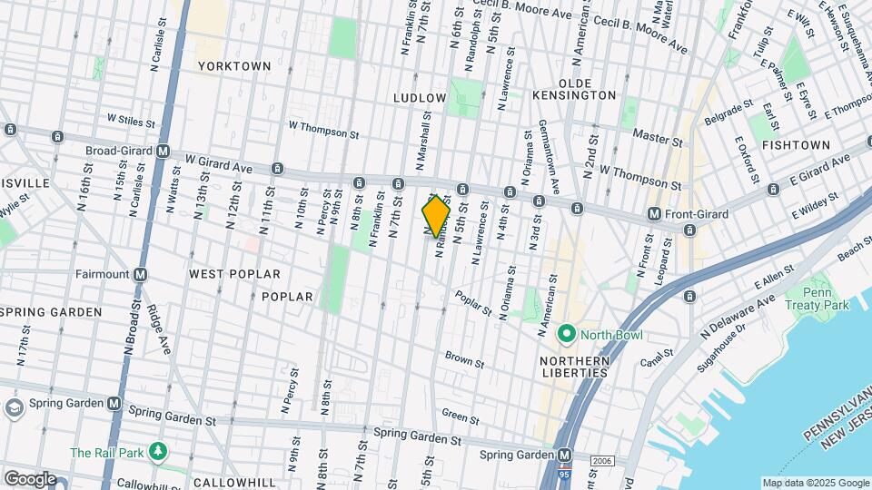 944 N Randolph St Map and Location Details