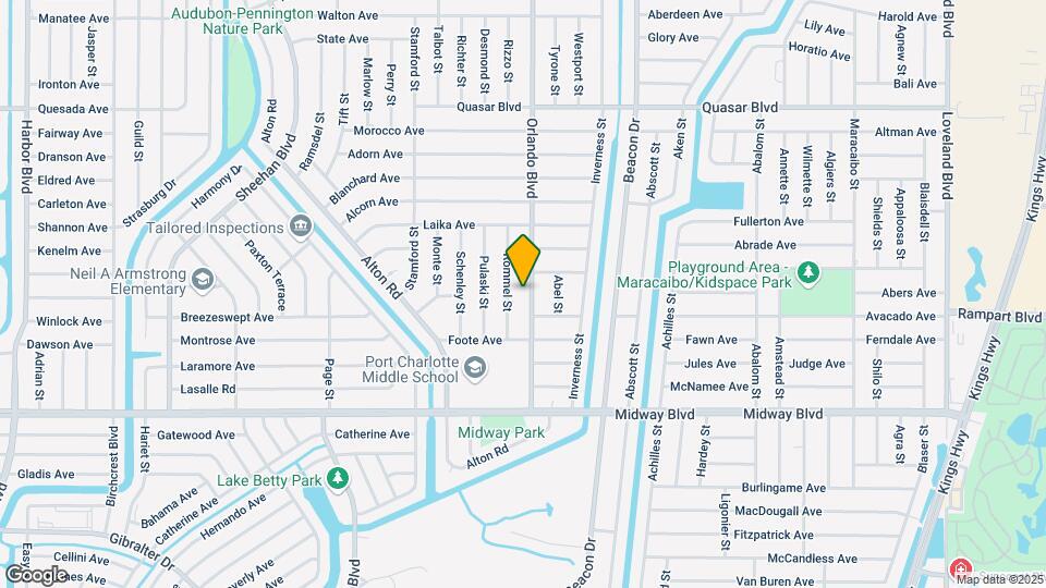 1501 Orlando Blvd Map and Location Details