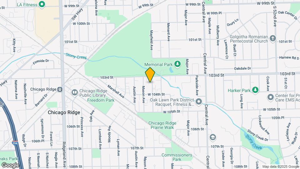 10326 Mayfield Ave Mapa y Detalles de la Ubicación