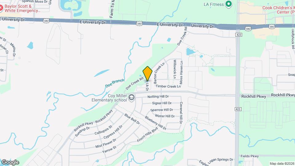 16114 Doe Lk Dr Map and Location Details