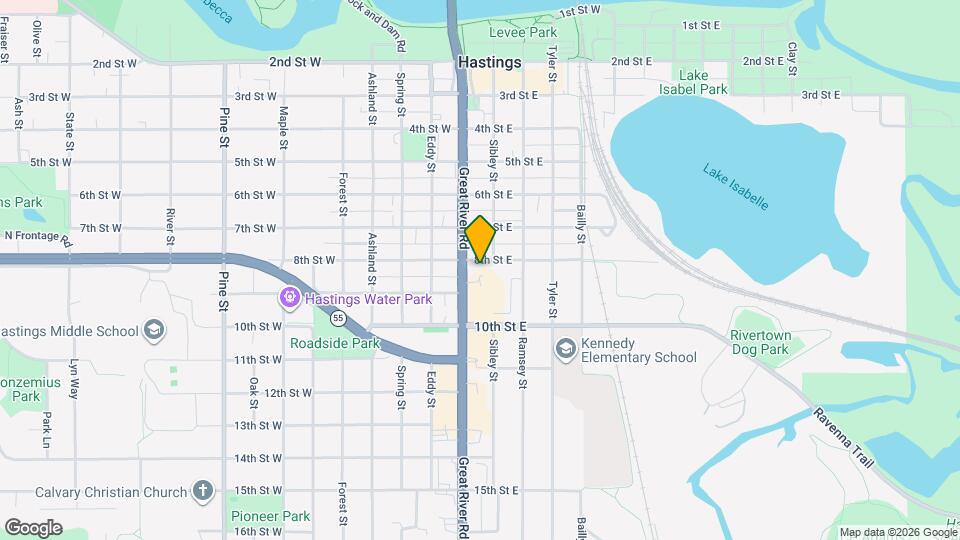 114 8th St E Mapa y Detalles de la Ubicación