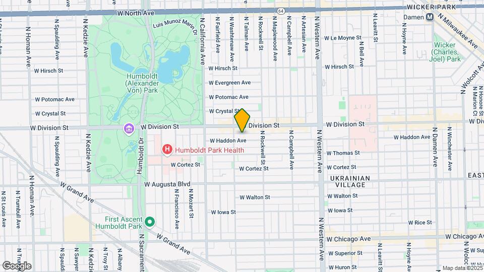 2642 W HADDON AVE Mapa y Detalles de la Ubicación