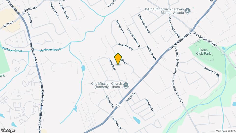 5909 Chatham Ct NW Map and Location Details