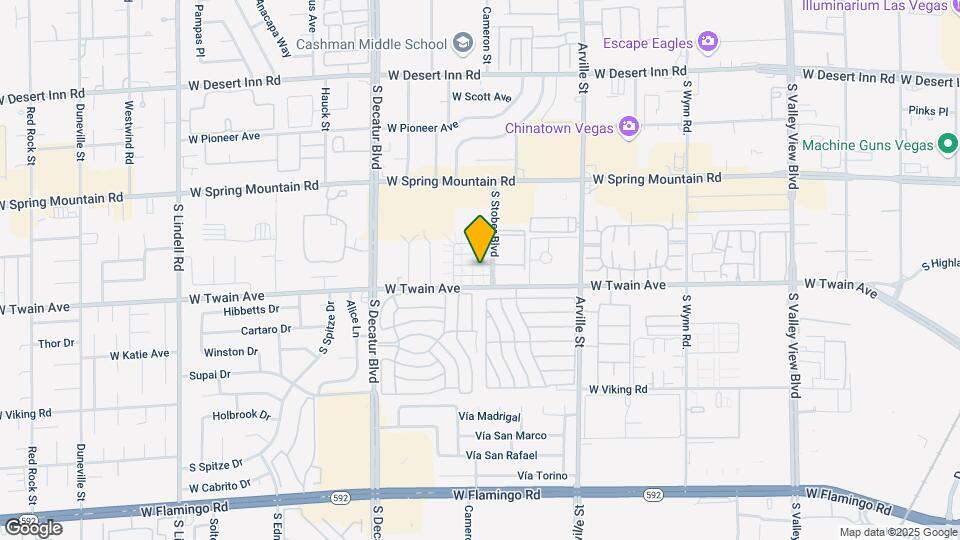 4635 Elk Springs Ave Map and Location Details