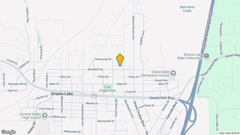 4745 Red Bluff St Map and Location Details