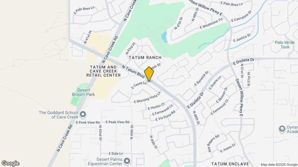 29445 N 46th Pl Map and Location Details