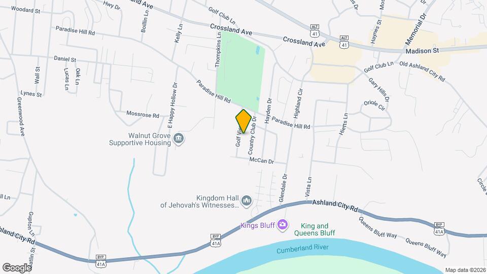 811 Golf View Pl Map and Location Details