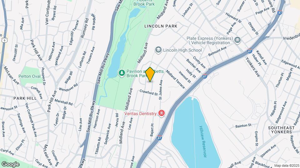 259 Kneeland Ave Map and Location Details