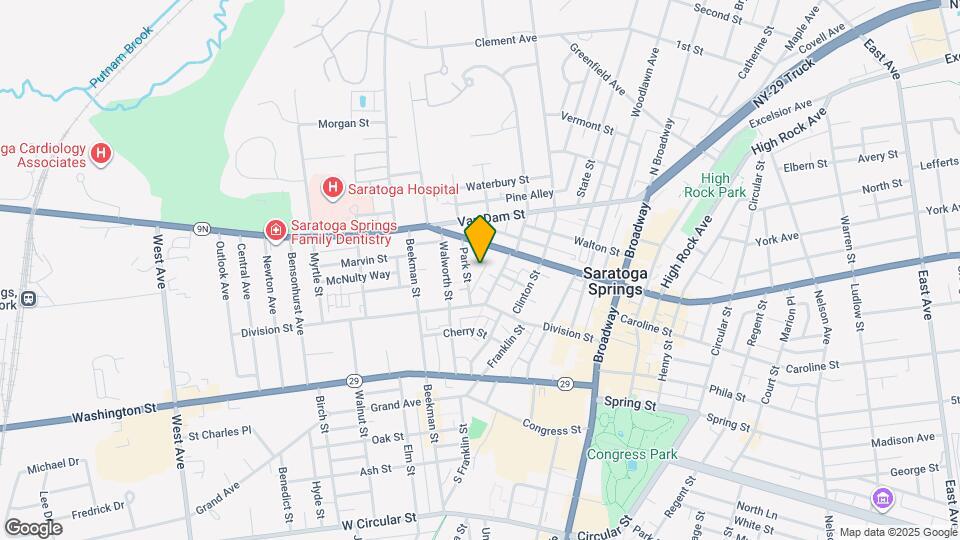 26A Park St, Unit 1 Map and Location Details